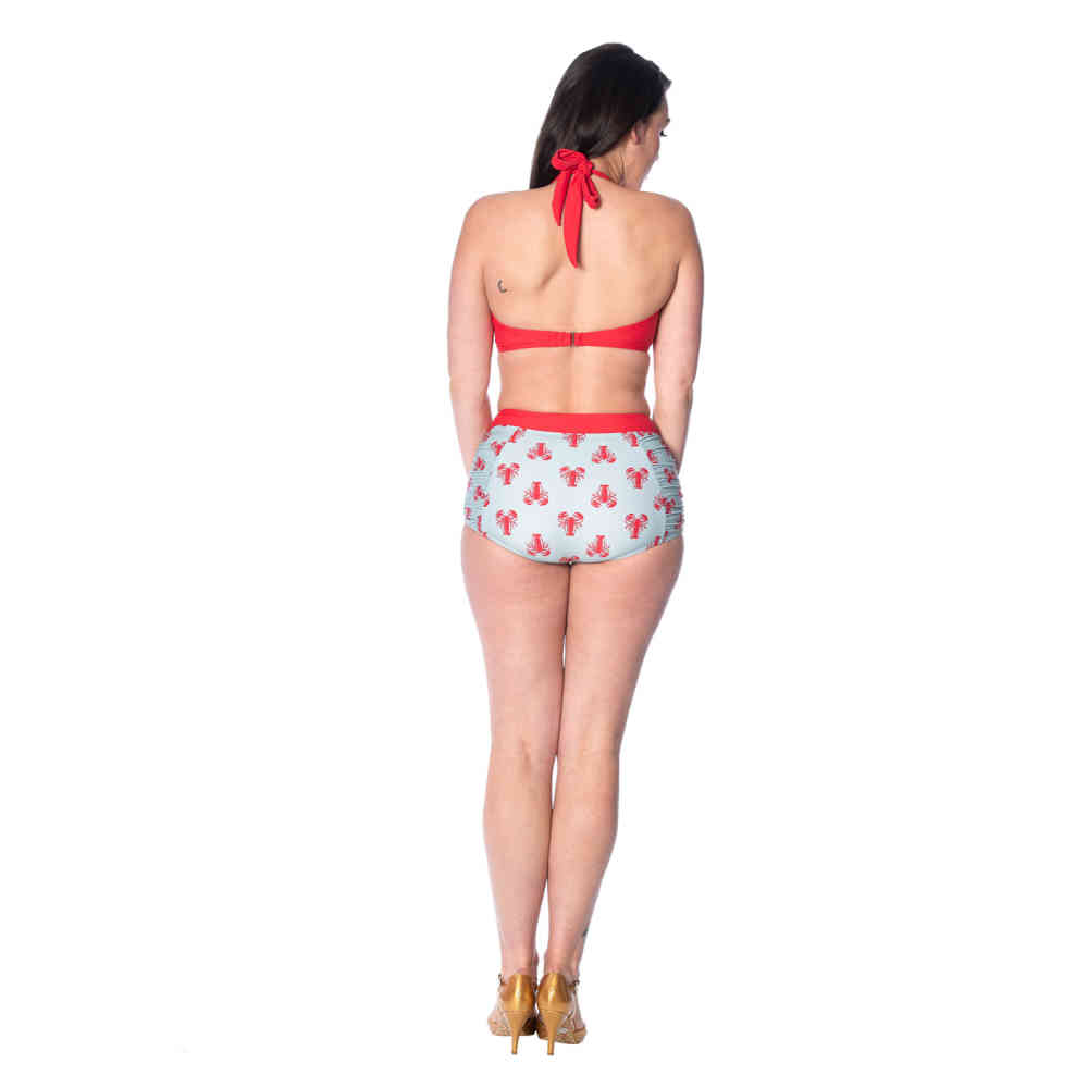 Banned - Lobster Bikini top - Blue
